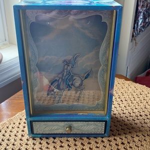 Vintage Dancing Music Box “Cowboy Style”. Plays William Tell Overture